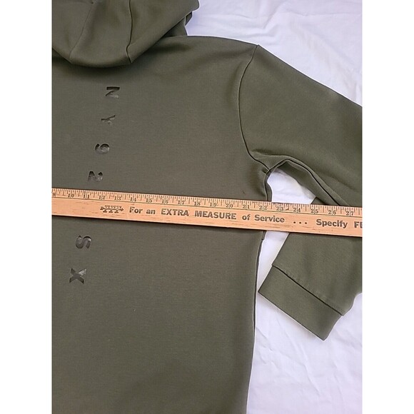 MSX By Michael Strahan OLIVE LRG Premium Ultra Soft Hoodie Jacket GYM Streetwear - Picture 7 of 7